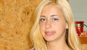 18 year old cutie Riley Reid taking cumshot on face from long penis